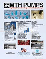 Regenerative Turbine Pump Applications