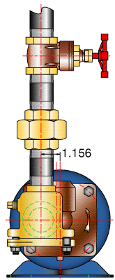 Typical Burcks Feedset Setup